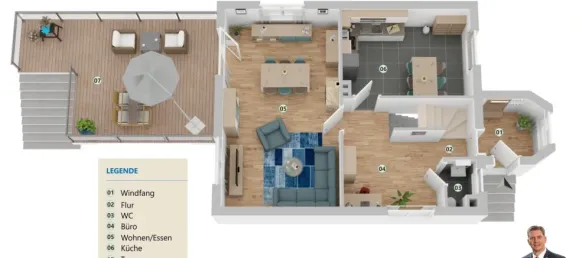 Casa de 3 habitaciónes en Brandenburg, Germany No. 43089 33