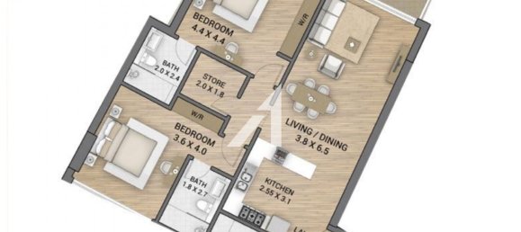 2 غرف نوم شقة في دبي, UAE رقم 103448 26