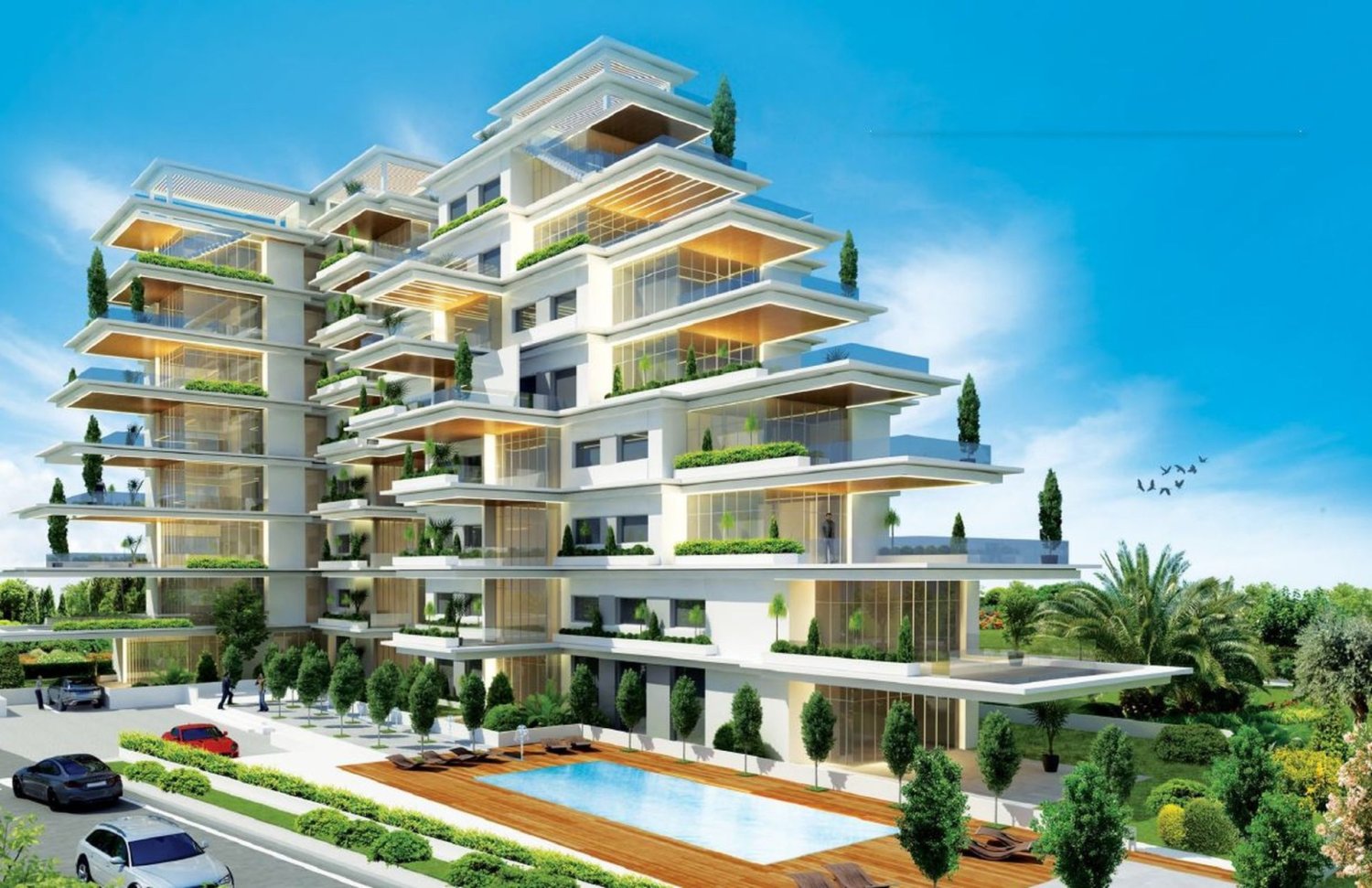 3 bedrooms Apartment in Larnaca, Cyprus No. 31410