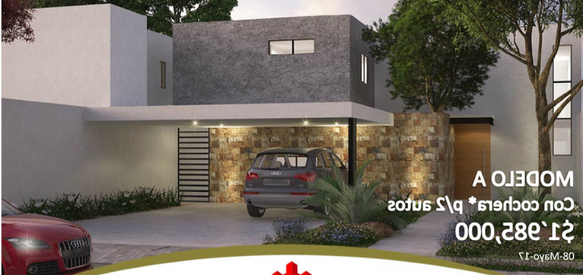 Дом с 3 спальнями в Мерида, Мексика № 16171