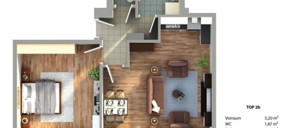 2 rooms Apartment in Alsergrund, Austria No. 176559 12