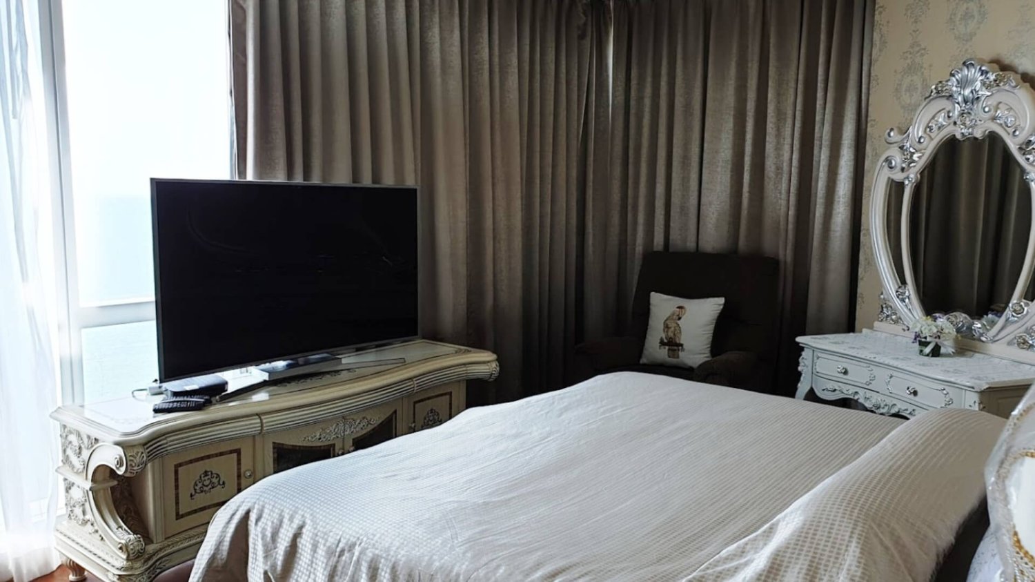 Studio à condo à The Palm Wongamat Beach Pattaya, Thailand No. 29175