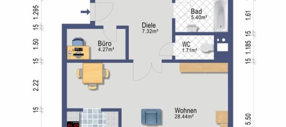 2 Schlafzimmer Wohnung in Solingen, Germany, Nr. 286015 13