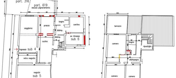 6 rooms Apartment in Molinella, Italy No. 204145 24