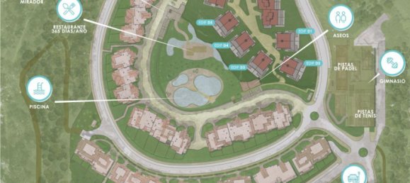 2 غرف نوم شقة في Estepona, Spain رقم 136398 32