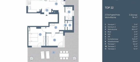 3 rooms House in Ottakring, Austria No. 196880 27