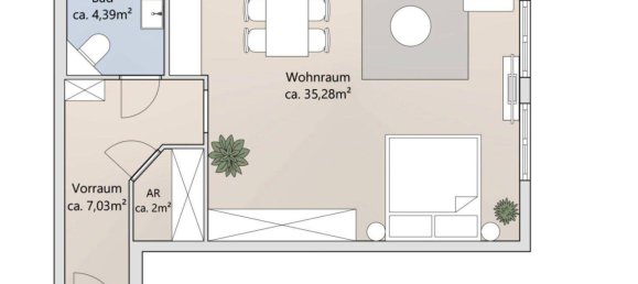 2 rooms Apartment in Leopoldstadt, Austria No. 227028 12