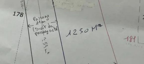 Terrain à Courcelles-Chaussy, France 1250m² No. 61027 2