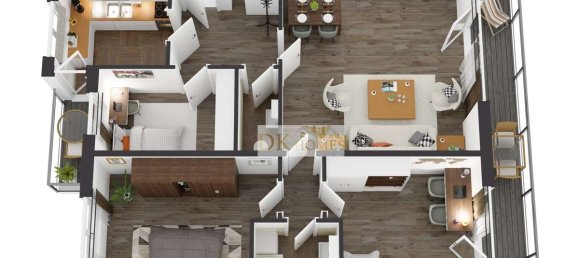 3 غرف نوم شقة في Bergstrase, Germany رقم 205837 9