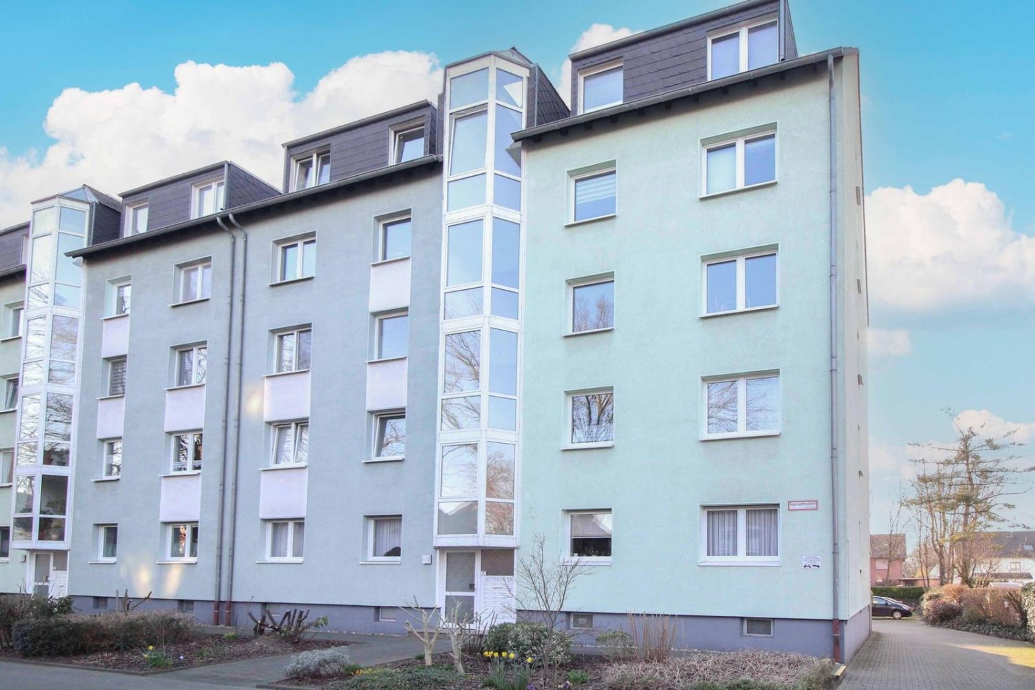 Квартира с 1 спальней в Дуйсбург, Германия № 56963