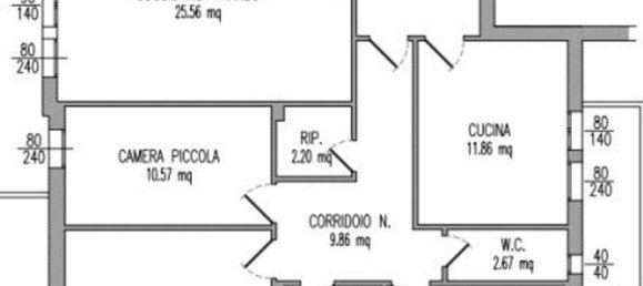4 rooms Apartment in Oderzo, Italy No. 294315 14