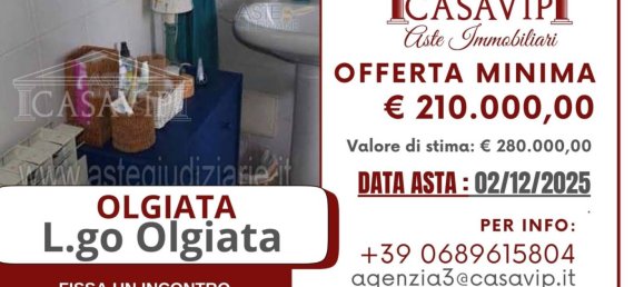 Квартира с 2 спальнями в Рим, Италия № 324656 9