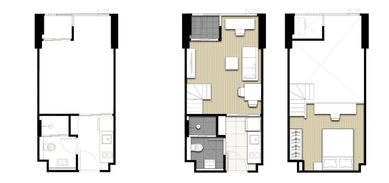 Condominio de 37 m² en Watthana, Thailand No. 67948