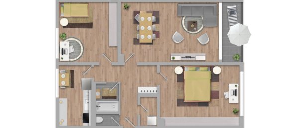 3 rooms Apartment in Maria Enzersdorf, Austria No. 256670 19