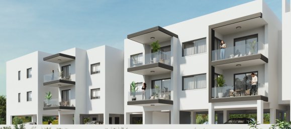 Квартира с 2 спальнями в Перволия, Кипр № 35441 4