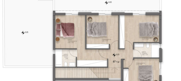 Villa T4 em Nicosia, Cyprus N.º 20481 6