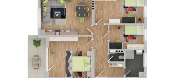 4-Zimmer Wohnung in Innsbruck-Stadt, Austria, Nr. 101090 6