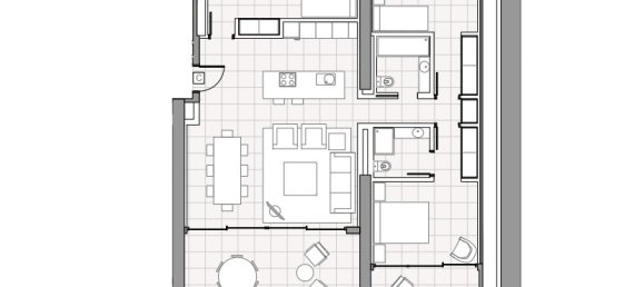 3 Schlafzimmer Wohnung in Benidorm, Spain, Nr. 285317 3