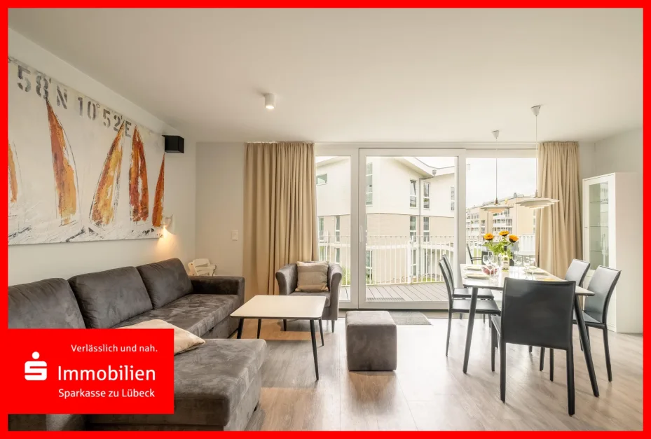 Apartamento de 2 dormitorios en Lubeck, Germany No. 95649