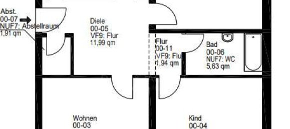 2 Schlafzimmer Wohnung in Augsburg, Germany, Nr. 25496 10