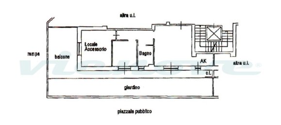 3 rooms Apartment in Rome, Italy No. 12274 4