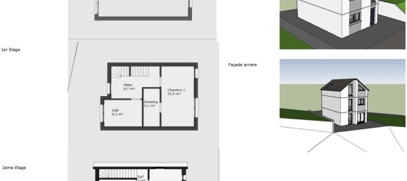 3 غرف نوم منزل في Nancy, France رقم 92640 8