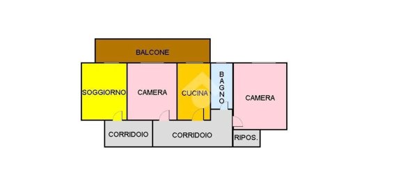 3-Zimmer Wohnung in Naples, Italy, Nr. 261119 22