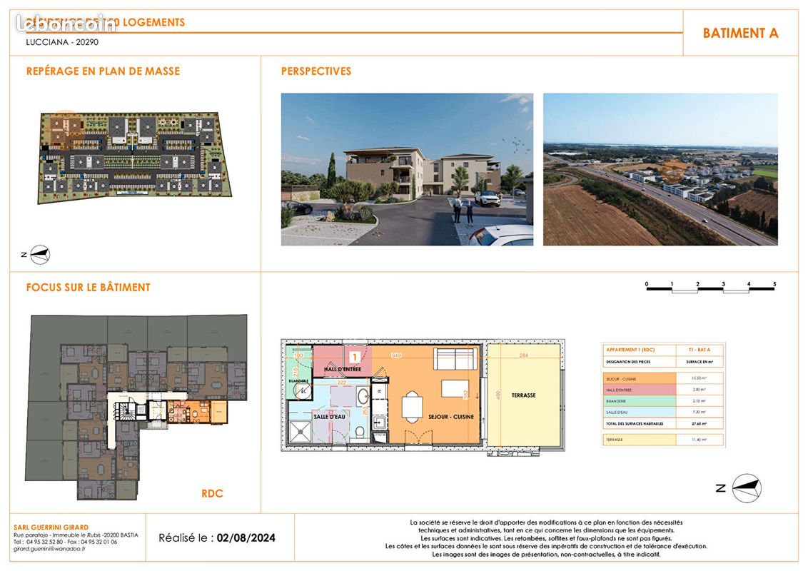 Studio à Lucciana, France No. 239397