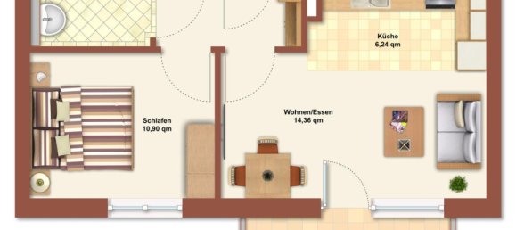 Apartamento de 1 dormitorio en Baden-Wurttemberg, Germany No. 17625 5