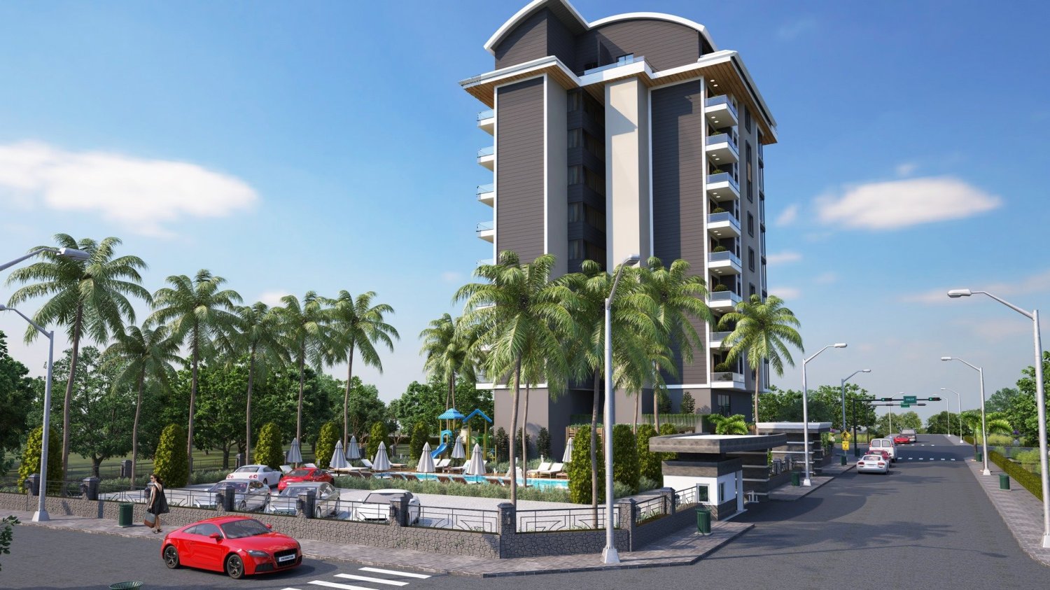 Apartment 2+1 in Mahmutlar, Turkey No. 14150