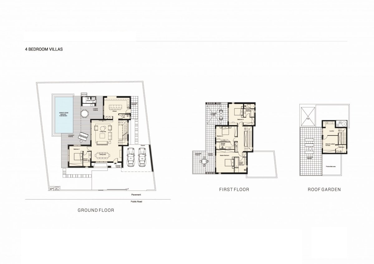 Вилла с 4 спальнями в Пафос, Кипр № 40