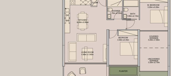 2 bedrooms Apartment in Paphos, Cyprus No. 21039 8