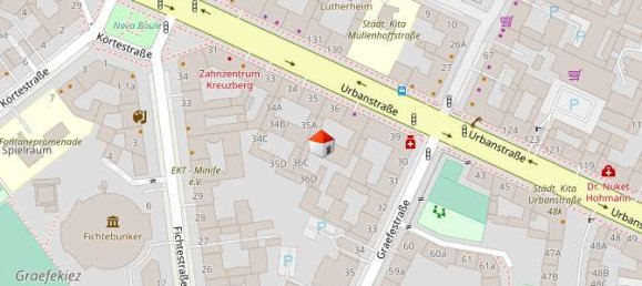 Apartamento de 1 dormitorio en Kreuzberg, Germany No. 13450 8