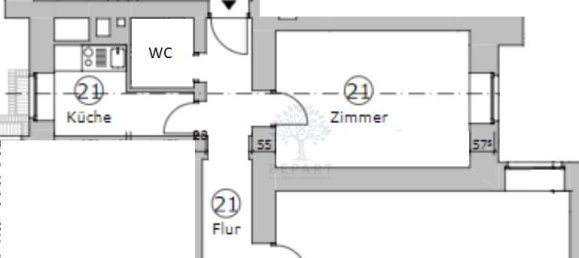 Apartamento de 1 dormitorio en Kreuzberg, Germany No. 13450 7