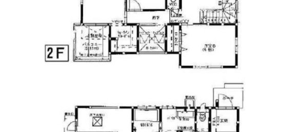 Дом с 5 спальнями в Фукуока, Япония № 2938 2