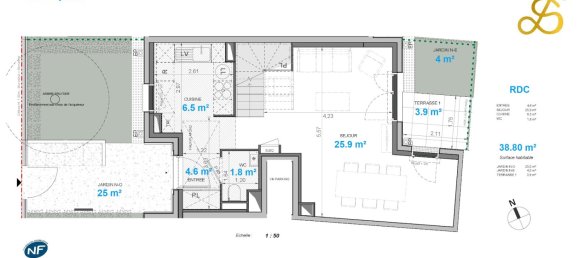 Apartamento T4 em Paris, France N.º 112702 4