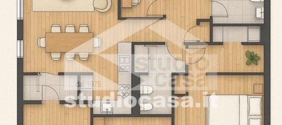 3-salle Appartement à Torrevecchia Pia, Italy No. 332707 42