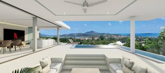 Villa de 4 dormitorios en Ko Samui, Thailand No. 24514 5