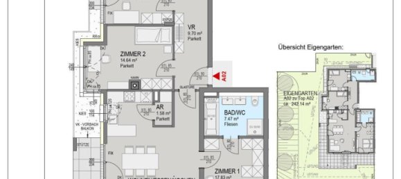 4-Zimmer Wohnung in Graz, Austria, Nr. 254526 2