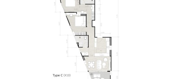 2 bedrooms Apartment in Pattaya, Thailand No. 20543 13