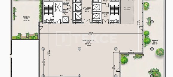 1 Schlafzimmer Büro in Business Bay, UAE, Nr. 123906 27
