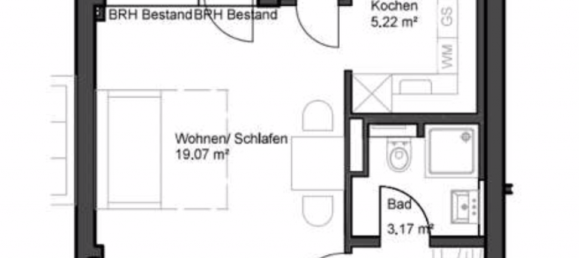 Estúdio em Mitte, Germany N.º 16414 15