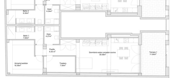 2 dormitorios apartamento en venta en Valencia, València, Comunidad Valenciana, Spain № 365837 9