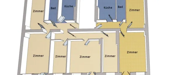 5غرفة شقة في Neukolln, Germany رقم 45492 15