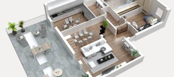 5 rooms Apartment in Cernusco sul Naviglio, Italy No. 36872 4