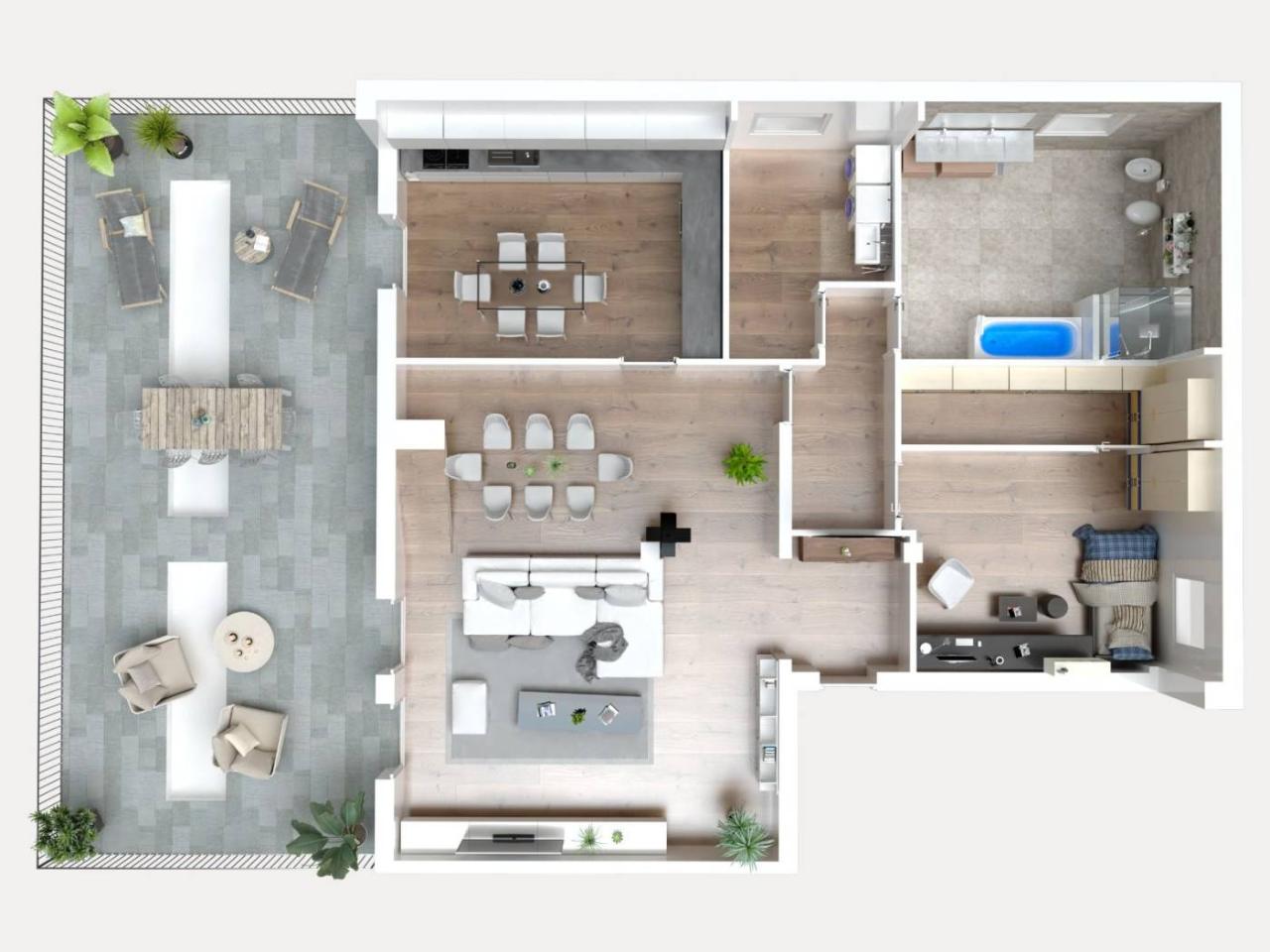 5 rooms Apartment in Cernusco sul Naviglio, Italy No. 36872