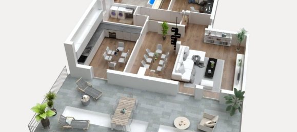 5 rooms Apartment in Cernusco sul Naviglio, Italy No. 36872 6