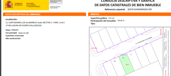 Grundstück in Laguna de Duero, Spain 1000m², Nr. 85351 4