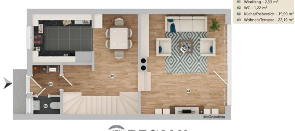 Moradia em banda de 4 divisões em Puchenstuben, Austria N.º 187382 16