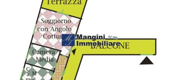 2-Zimmer Wohnung in Livorno, Italy, Nr. 110849 14